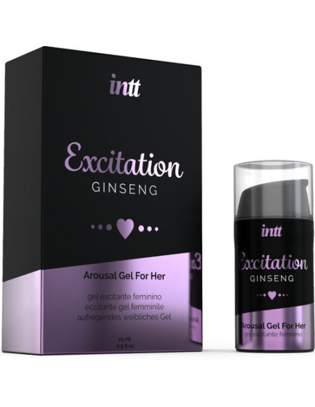 INTT LUBRICANTS - GEL ESTIMULANTE Y EXCITANTE ÍNTIMO CALOR ACTIVADOR DESEO SEXUAL