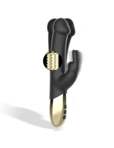 IBIZA™ Rotador Perlado Rabbit – Doble placer con rotación interna y estimulación clitorial.