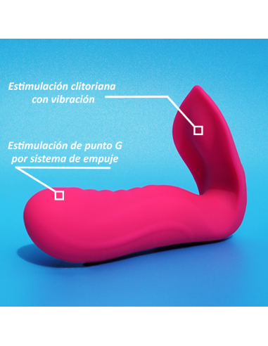 Eros vibrador clitorial y empuje con...