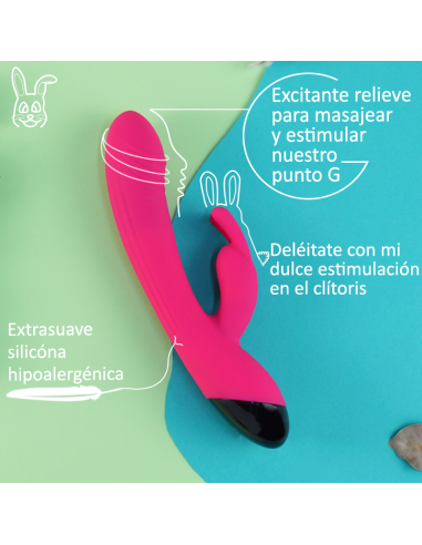 Vibrador Conejito recargable Funny Rabbit Eroteca Orgasms