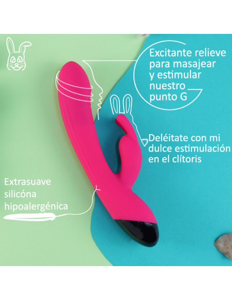 Vibrador Conejito recargable Funny Rabbit Eroteca Orgasms