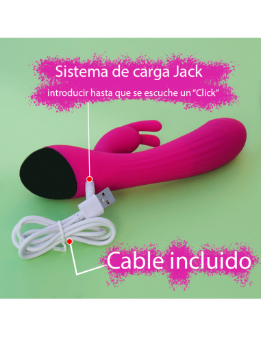 Vibrador Conejito recargable Funny Rabbit Eroteca Orgasms
