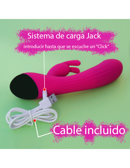 Vibrador Conejito recargable Funny Rabbit Eroteca Orgasms