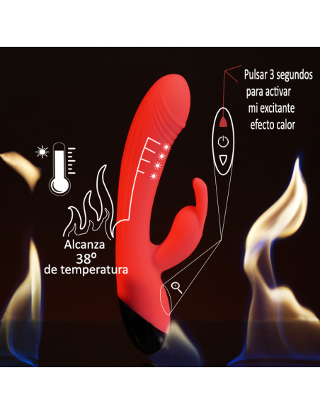 Vibrador Conejito recargable Funny Rabbit Eroteca Orgasms