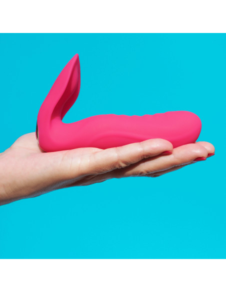 Vibrador de punto G y clítoris con control remoto Eros de Eroteca Orgasms
