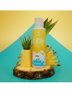 Lubricante base agua sabor piña – 100 ml, hidratante, comestible, seguro con preservativos | Eroteca Orgasms