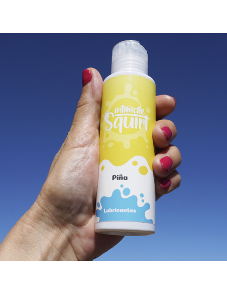 Lubricante base agua sabor Piña Intimate Squirt Eroteca Orgasms