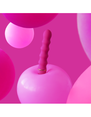 Vibrador vaginal Bubbles, Silicona medica 10 modos de vibración Eroteca Orgasms