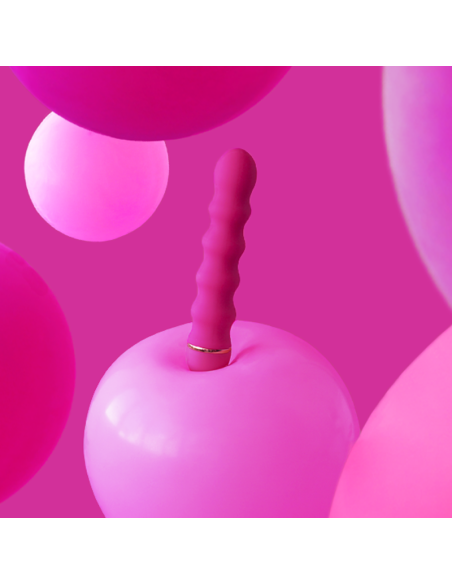 Vibrador vaginal Bubbles, Silicona medica 10 modos de vibración Eroteca Orgasms